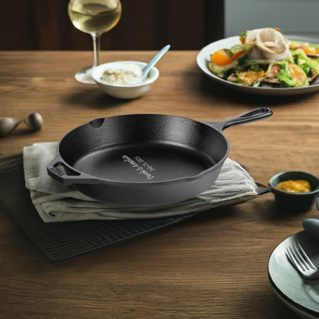 Lodge 10.25" Personalized Cast Iron Skillet - Made in USA